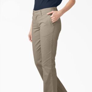 Women's FLEX Slim Fit Bootcut Pants, FP121, Khaki